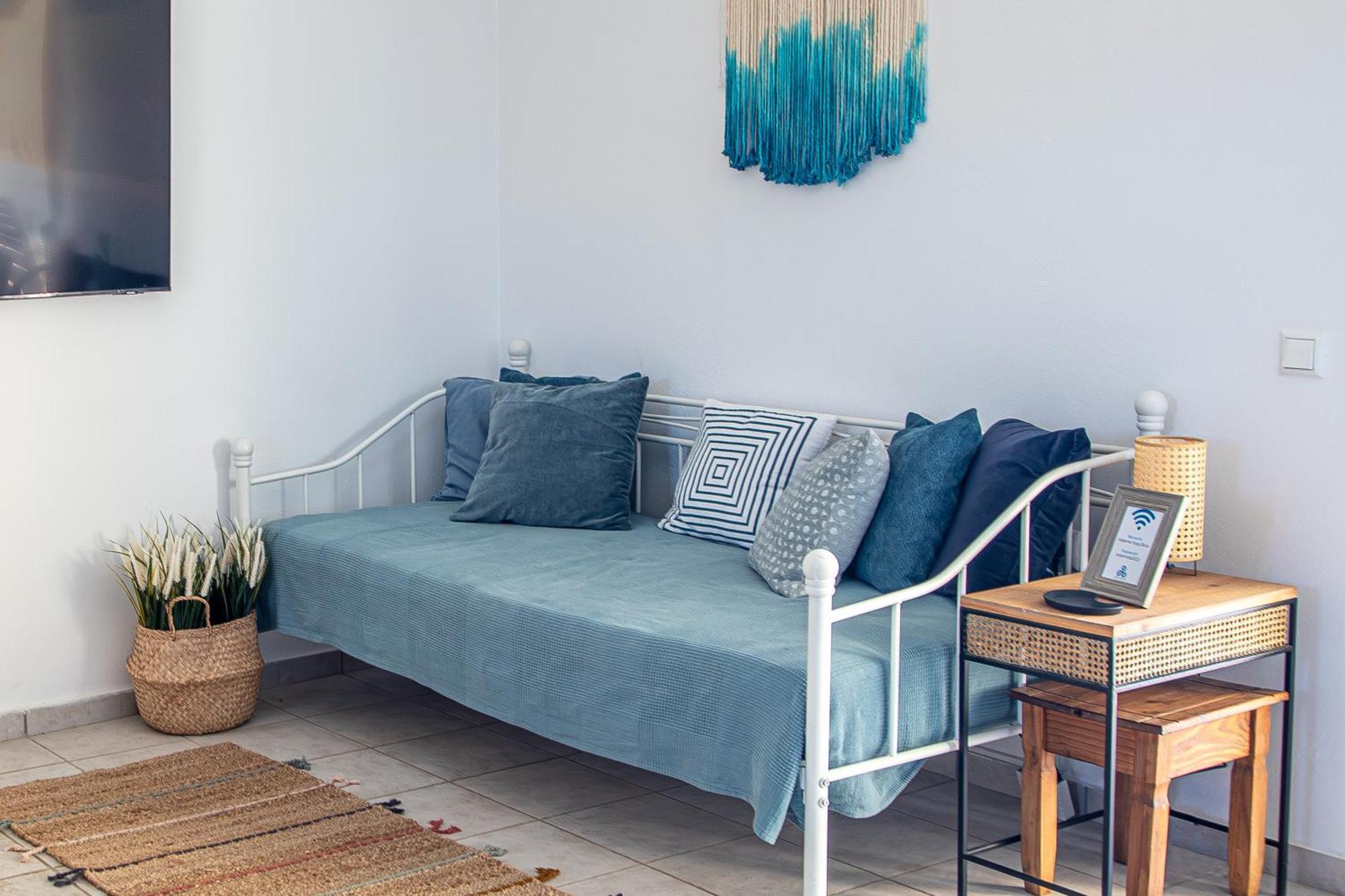 Maleme Yoga Blue Daire Hanya Dış mekan fotoğraf
