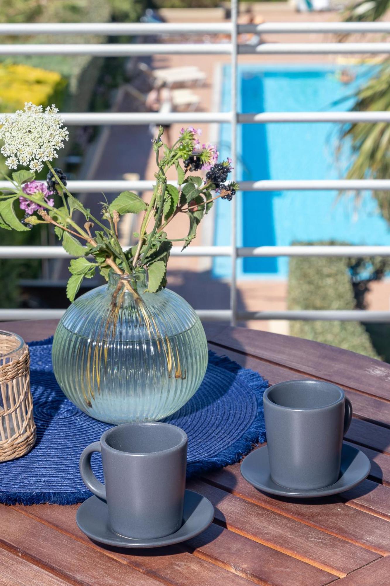 Maleme Yoga Blue Daire Hanya Dış mekan fotoğraf