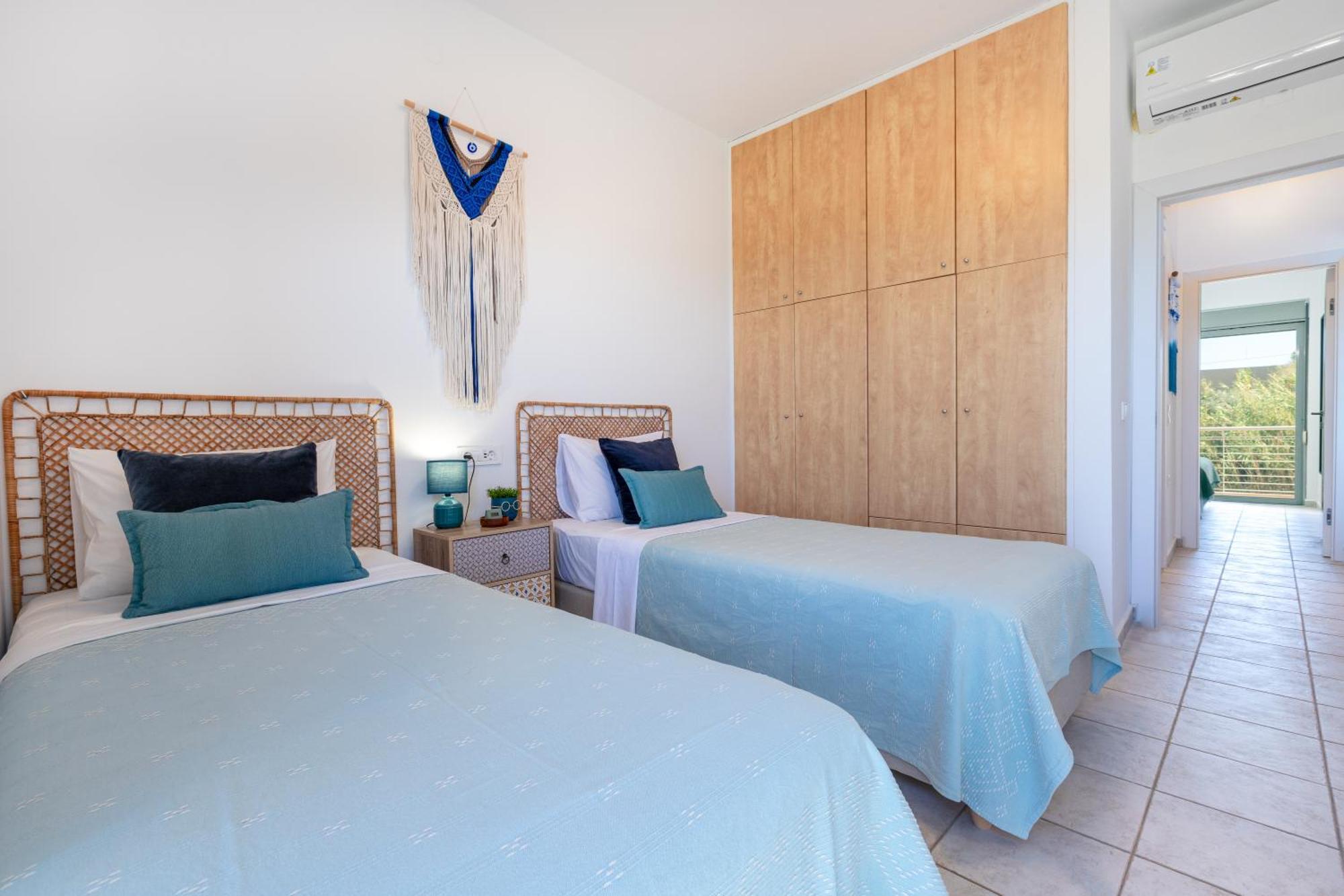 Maleme Yoga Blue Daire Hanya Dış mekan fotoğraf