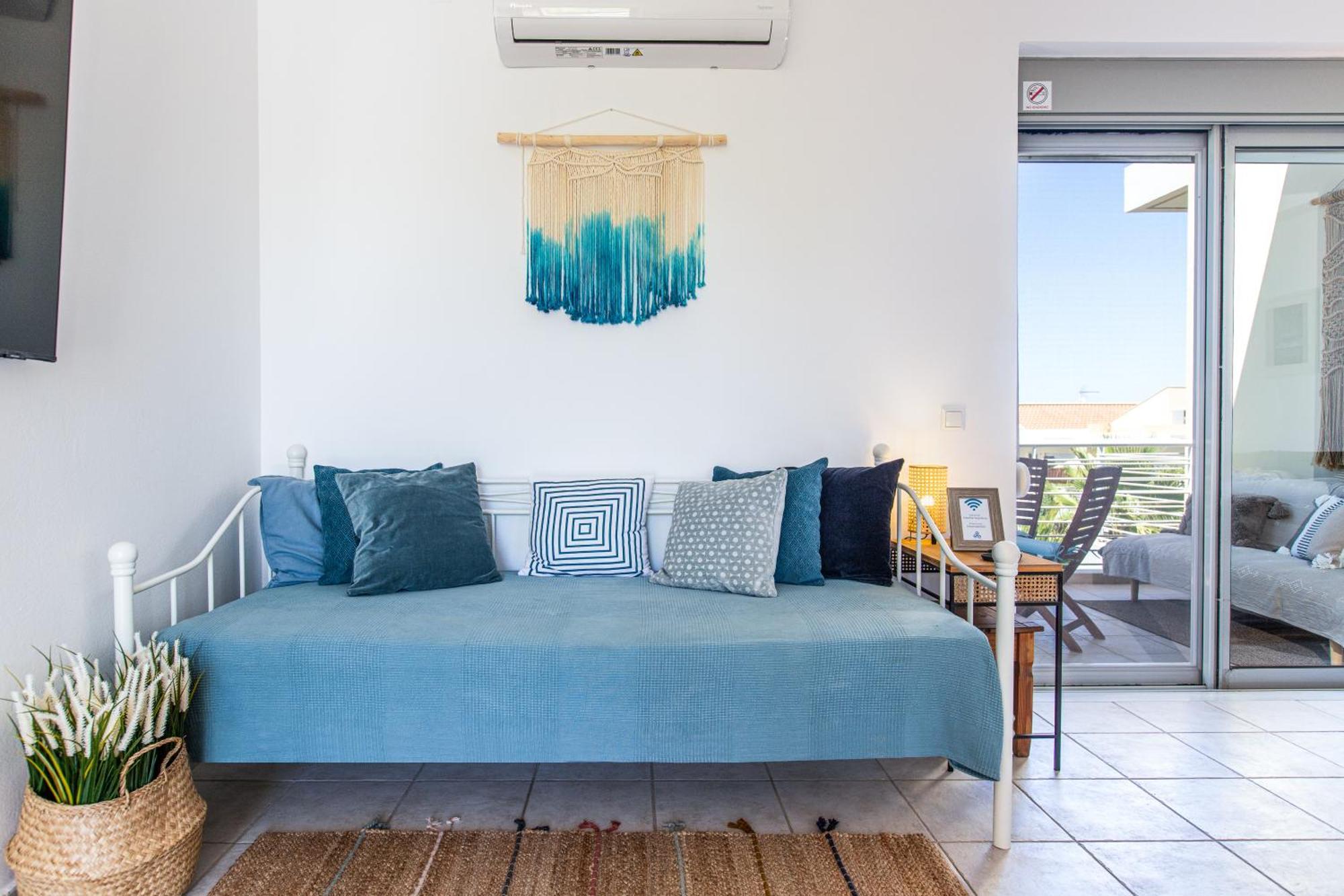 Maleme Yoga Blue Daire Hanya Dış mekan fotoğraf